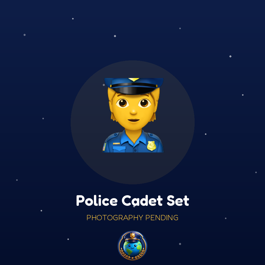 Police Cadet Dress-Up & Badge Set