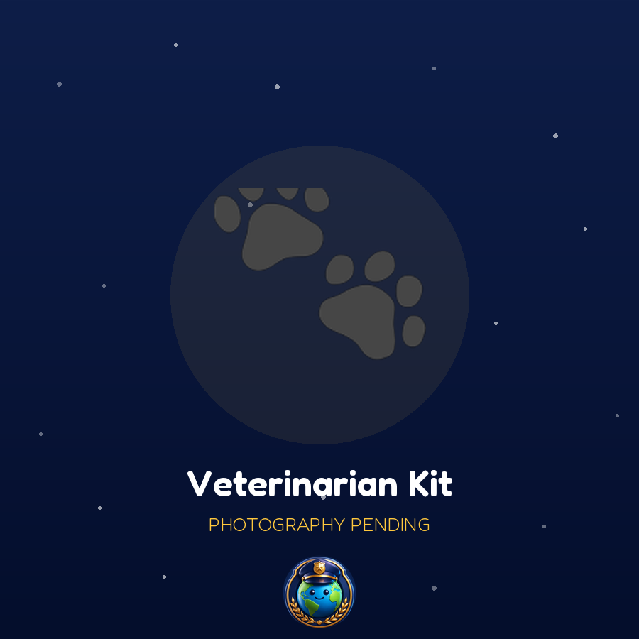 Veterinarian Care Kit with Plush Patient