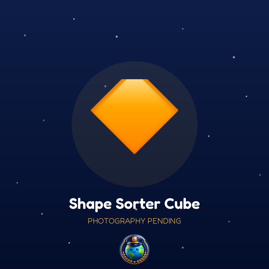 Wooden Shape Sorter & Stacking Cube