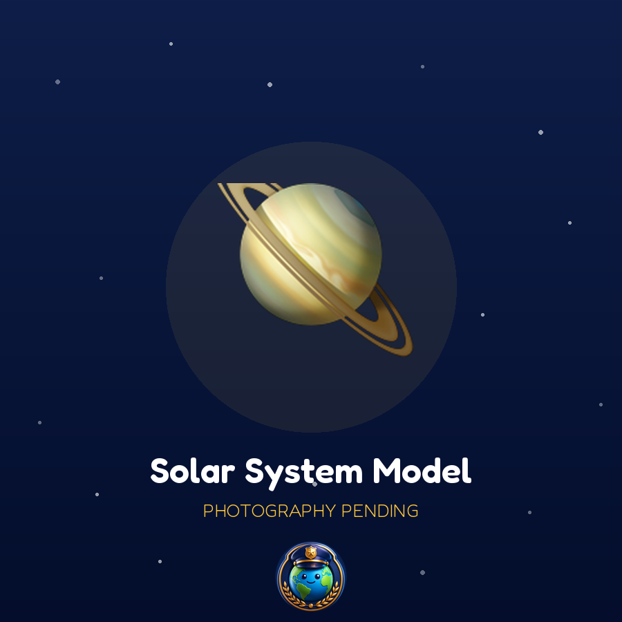 Solar System 3D Puzzle & Model